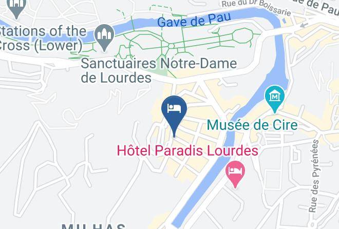 Hautes Pyrenees - Hotel Estival Arriel Maps