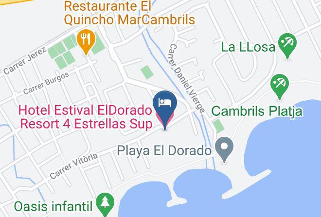 Estival Eldorado Resort Sport & Spa Map