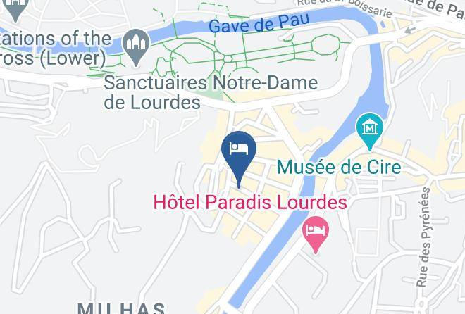 Hautes Pyrenees - Hotel Estival Maps