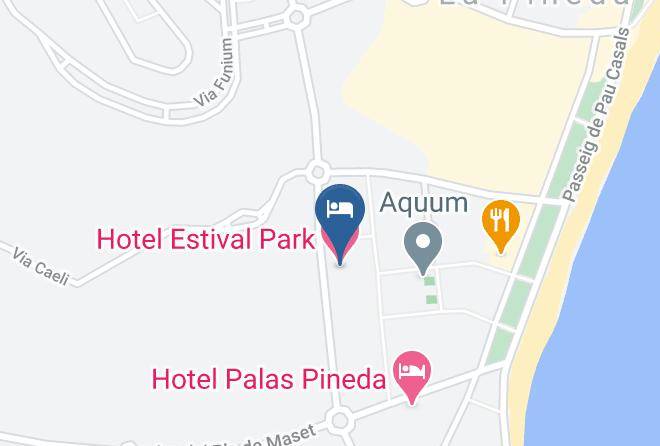 Tarragona - Hotel Estival Park Maps