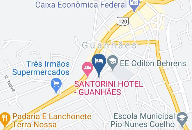 Guanhaes - Hotel Estrela Dalva Maps