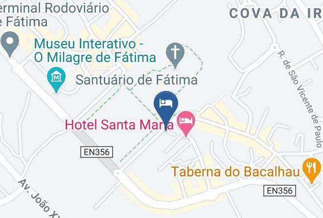 Hotel Estrela De Fatima Map