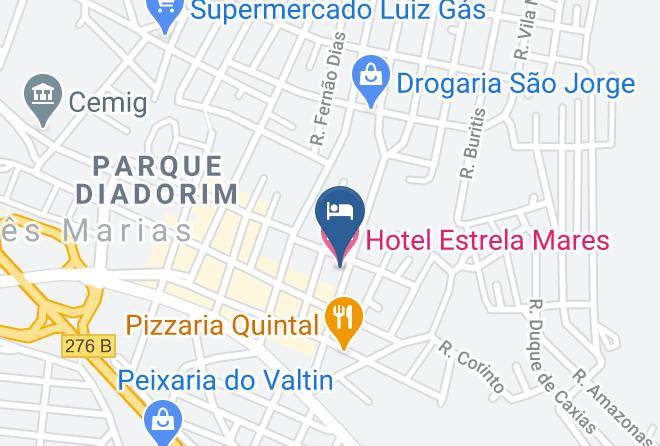 Tres Marias - Hotel Estrela Mares Maps
