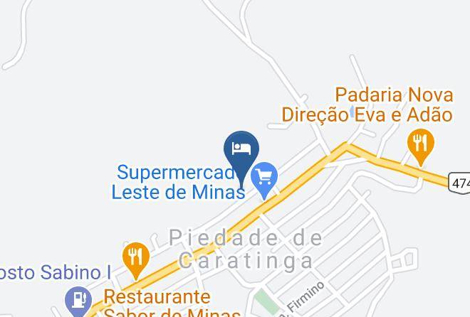Piedade De Caratinga - Hotel Estrela Piedade De Caratinga Mg Maps