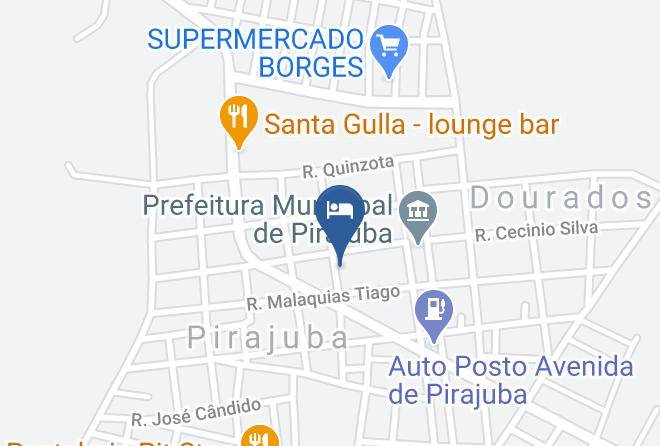 Pirajuba - Hotel Estrela Maps