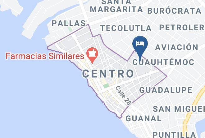 Carmen - Hotel Estrella De Mar Maps