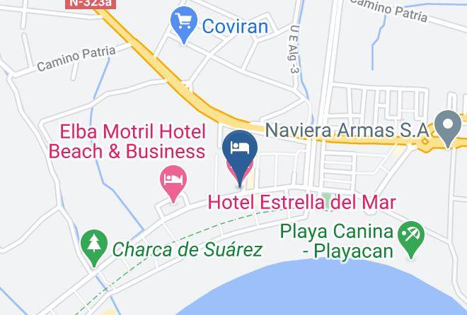 Granada - Hotel Estrella Del Mar Maps