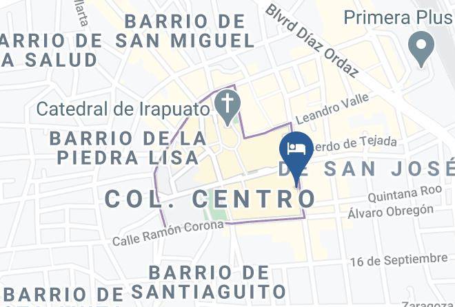 Irapuato - Hotel Estrella Maps