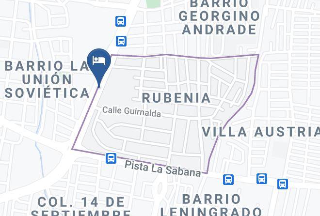 Managua - Hotel Estrella Maps
