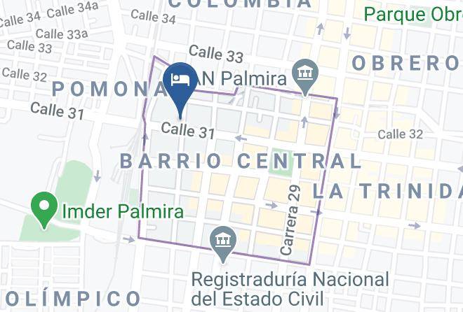 Palmira - Hotel Estrella Palmira Maps