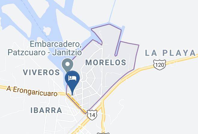 Patzcuaro - Hotel Estrella Maps