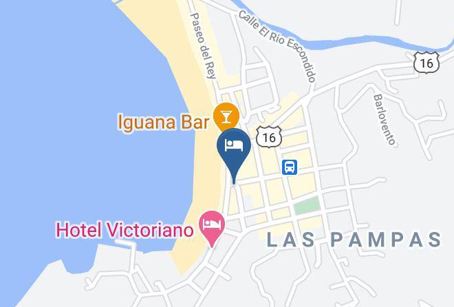 San Juan Del Sur - Hotel Estrella Maps