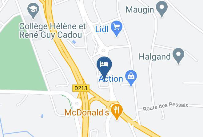 Loire Atlantique - Hotel Estuaire Maps
