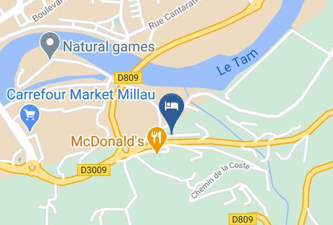 Aveyron - Hotel Et Residence Hericlea Maps