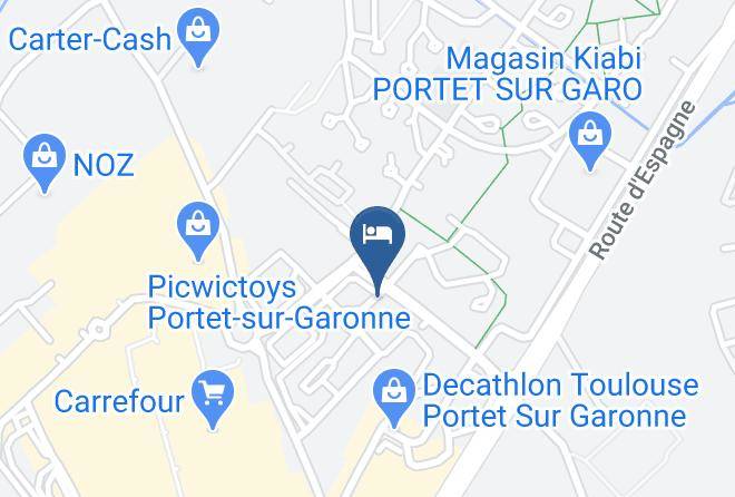 Haute Garonne - Hotel Et Residence Octel Maps