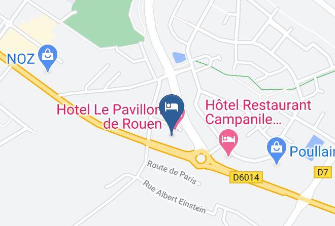Hotel Et Restaurant Balladins Map