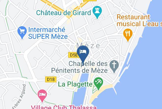 Herault - Hotel Et Restaurant Du Port Maps