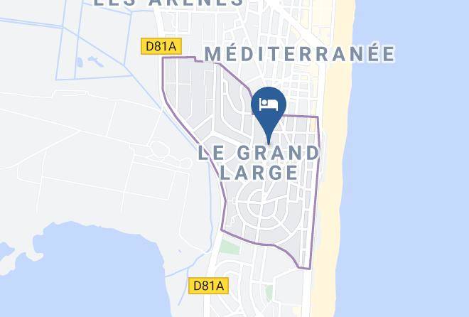 Hotel Et Restaurant Le Galion Canet Plage Map