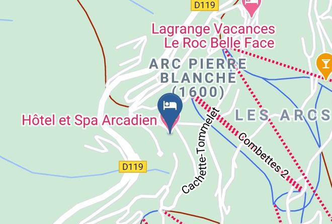 Hotel Et Spa Arcadien Map