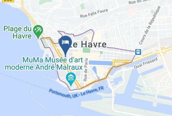 Hotel Et Spa Vent D'ouest Map