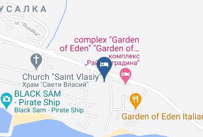 Nesebar - Hotel Etara Maps