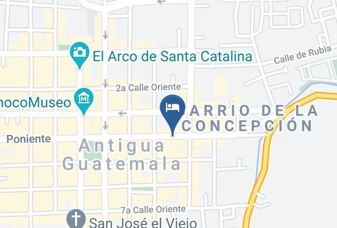 Antigua Guatemala - Hotel Eterna Primavera Antigua Maps