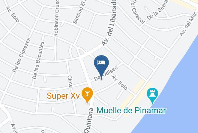Pinamar - Hotel Eternia Maps