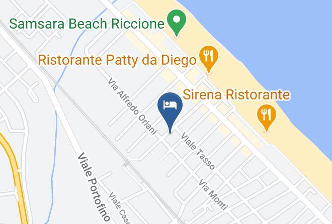 Rimini - Hotel Etna Maps