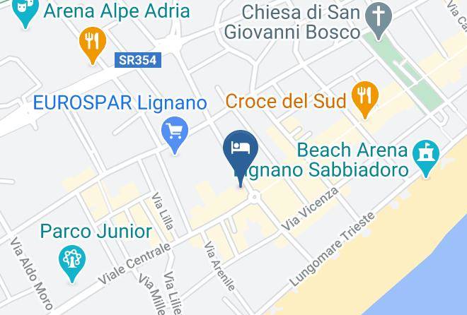 Udine - Hotel Etna Maps