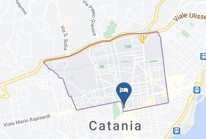 Catania - Hotel Etnea 316 Maps