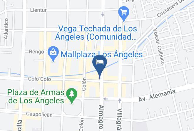 Los Angeles - Hotel Etnico Bio Bio Maps
