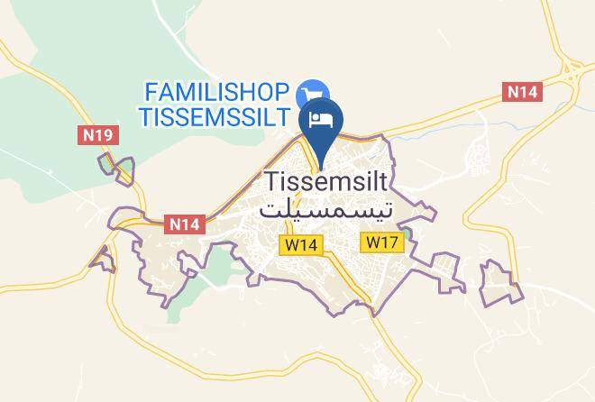 Hotel Etoile Blanche Map