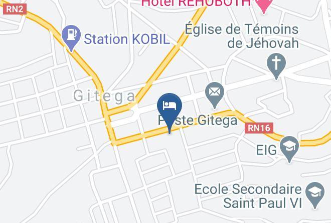 Gitega - Hotel Etoile Du Centre Maps
