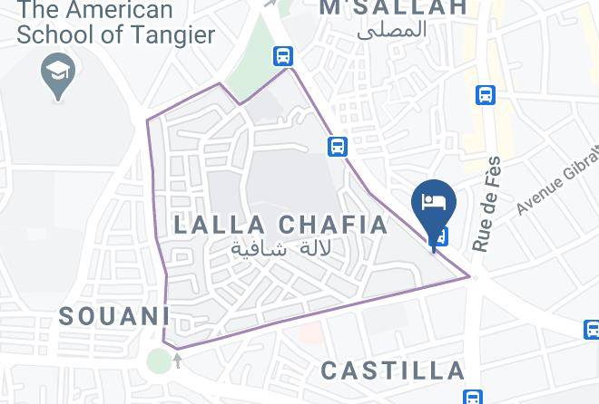 Tangiers - Hotel Etoile Du Nord Maps