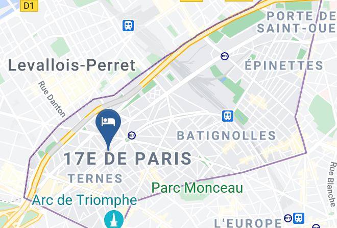 Paris - Hotel Etoile Pereire Maps