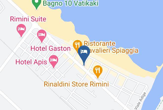 Rimini - Hotel Etoile Maps