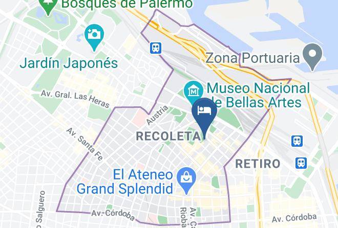 Buenos Aires - Hotel Etoile Maps