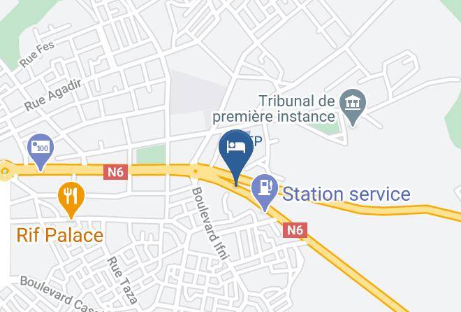 Rabat Sale Zemmour Zaer - Hotel Etoile Verte Maps