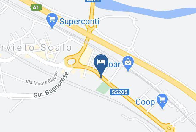 Terni - Hotel Etruria Maps