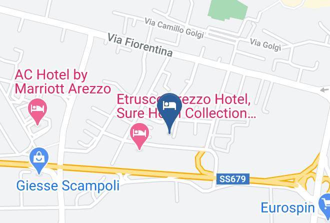 Hotel Etrusco Map