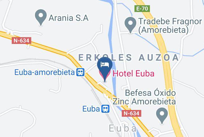 Hotel Euba Map