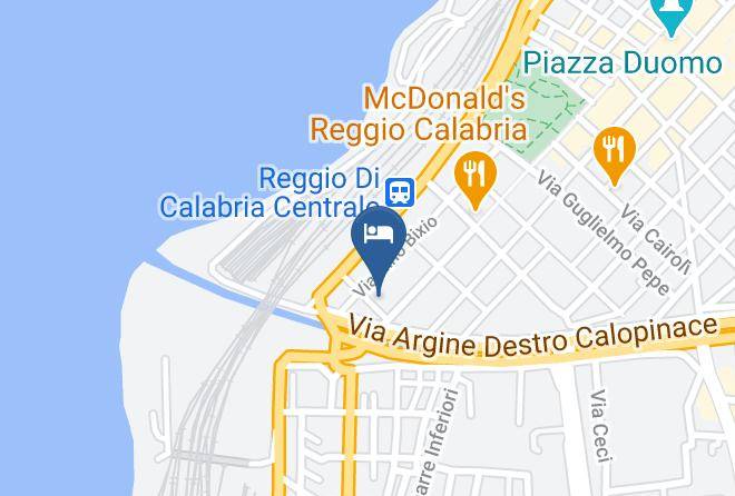 Reggio Di Calabria - Hotel Eubea Maps