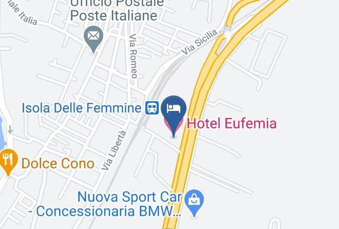 Palermo - Hotel Eufemia Maps