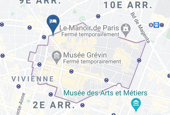 Hotel Eugene En Ville Map