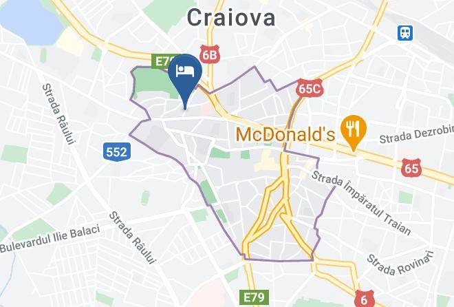 Craiova - Hotel Euphoria Maps