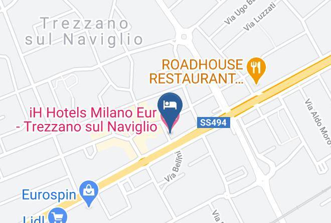 Milan - Ih Hotels Milano Eur Trezzano Sul Naviglio Maps