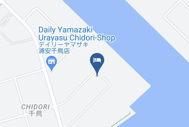 Urayasu City - Hotel Eurasia Maihama Annex Maps