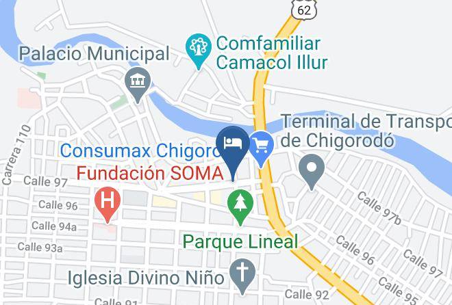 Chigorodo - Hotel Eureka Plaza Maps