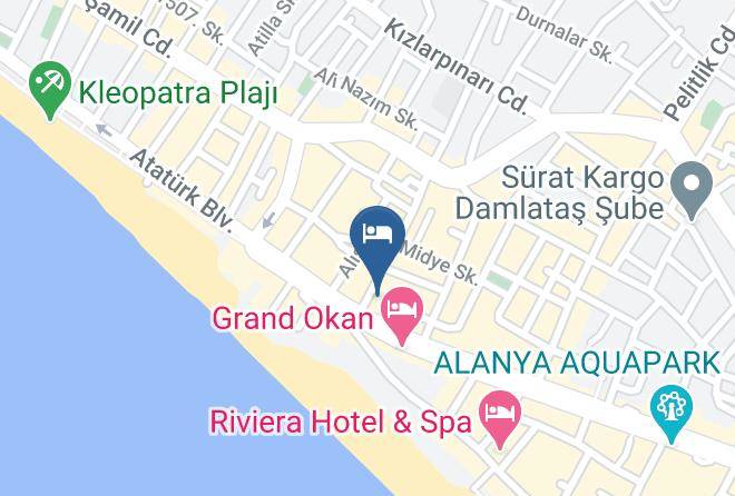 Alanya - Hotel Euro Maps