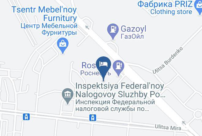 Novosibirsk - Hotel Euro Maps